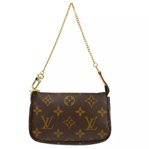 Louis Vuitton Mini Pochette Accessoires Handbag Monogram - Picture 1 of 10